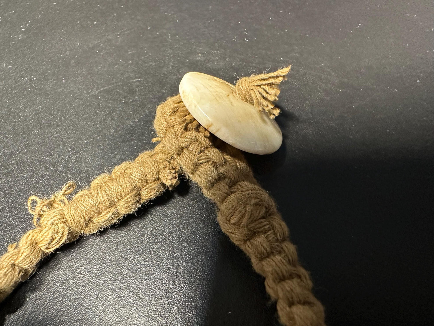 Handmade Nepal Conch Shell Necklace: Tribal Boho Jewelry