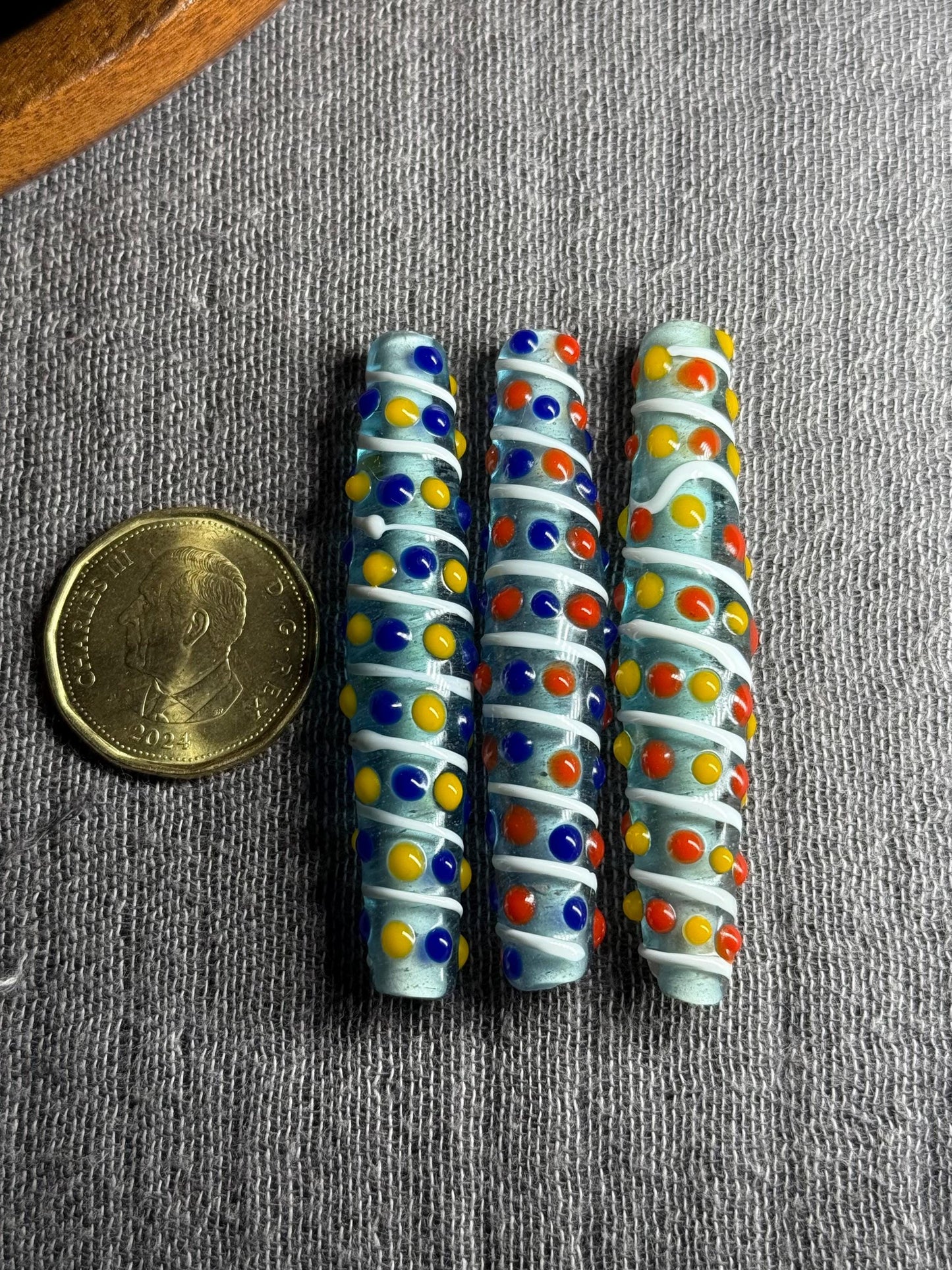 Chinese translucent glass beads colored glaze pendant beads| Handmade Jewelry Supply