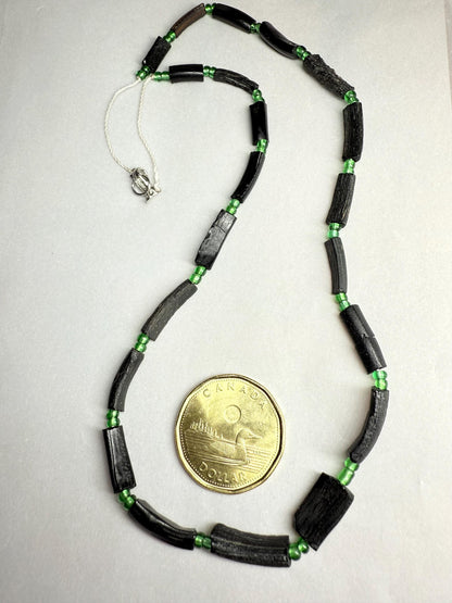 Afghani Recycled Roman Glass Beads: Ancient Tube Strand