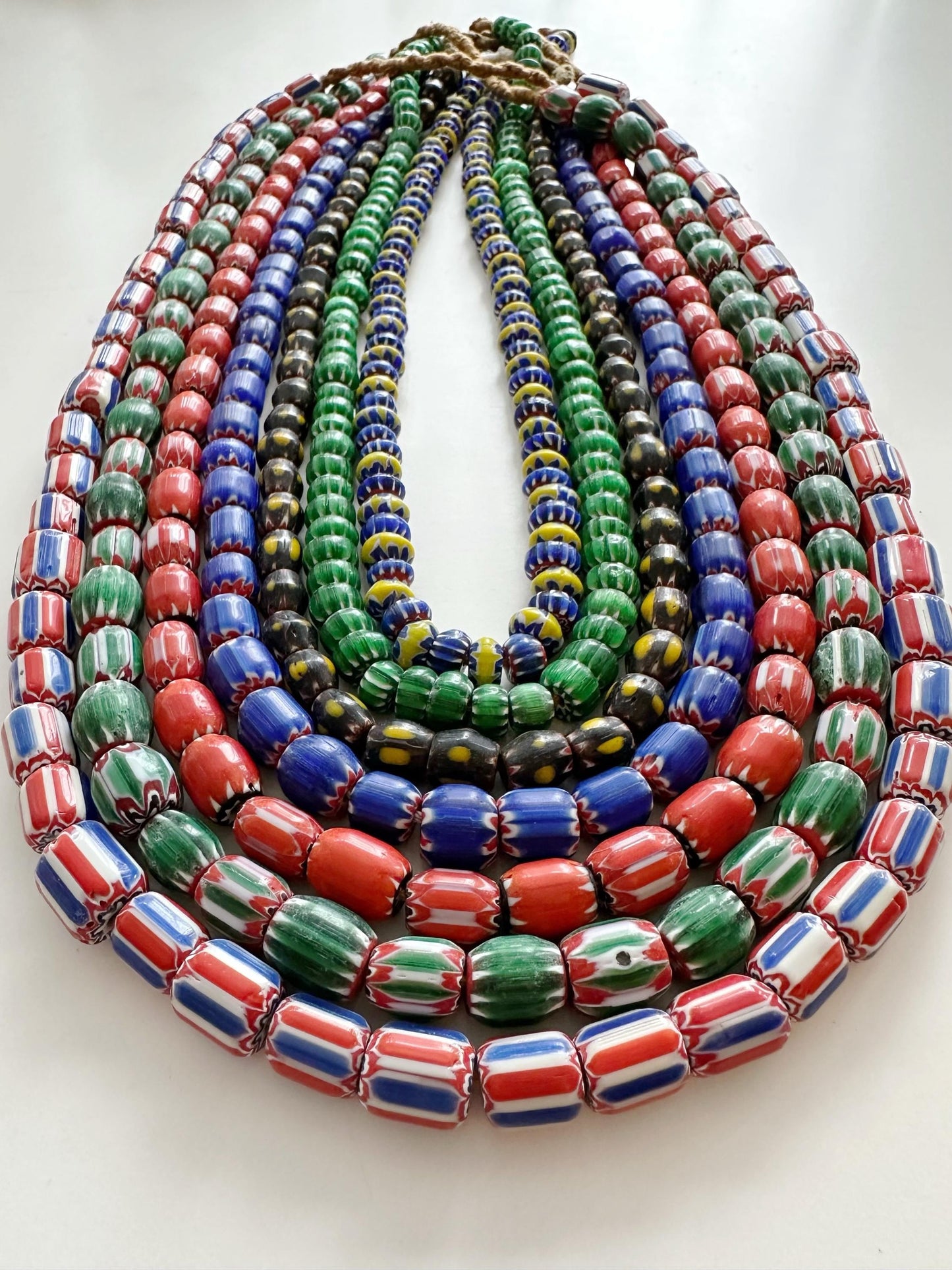 Assorted Nepal Handmade Chevron Beads,glass beads strands,jewelry maker style