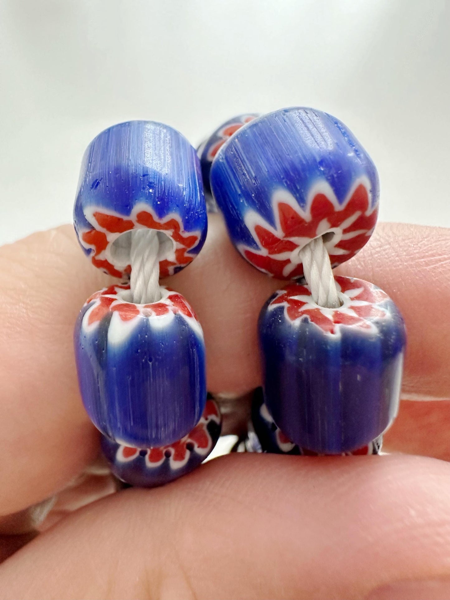 Assorted Nepal Handmade Chevron Beads,glass beads strands,jewelry maker style