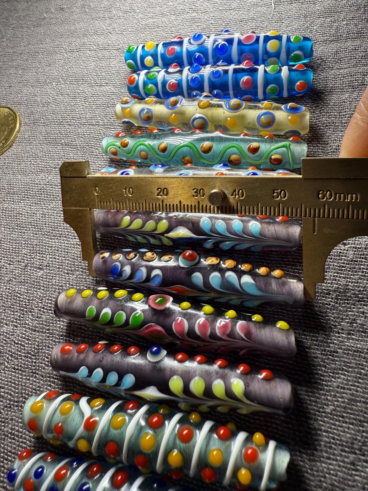 Chinese translucent glass beads colored glaze pendant beads| Handmade Jewelry Supply