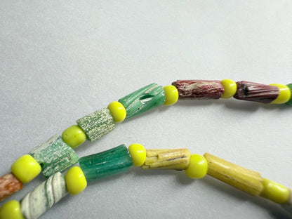 Ancient Roman Glass Beads: Upcycled Afghani Strand