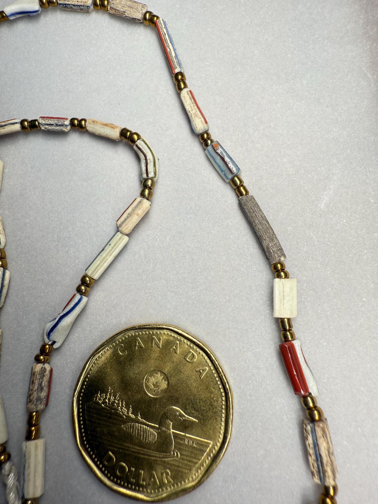 Afghani Recycled Roman Glass Beads: Ancient Tube Strand