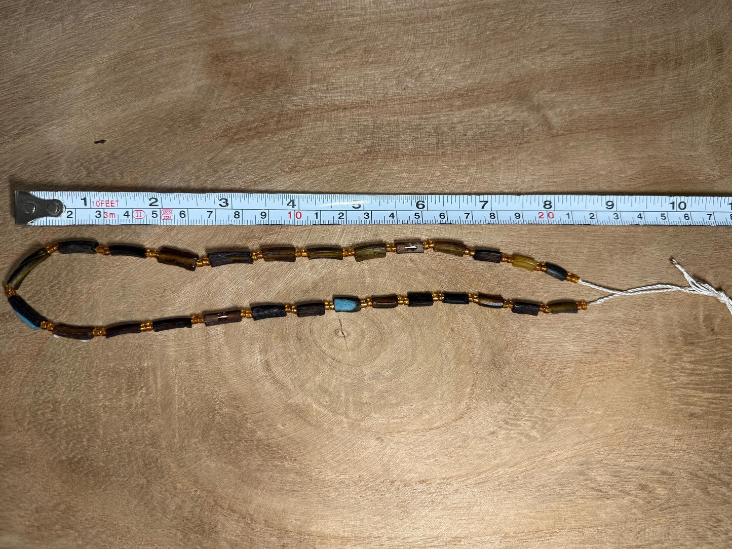 Rare Afghani Recycled Roman Glass Beads: Ancient Full Strand