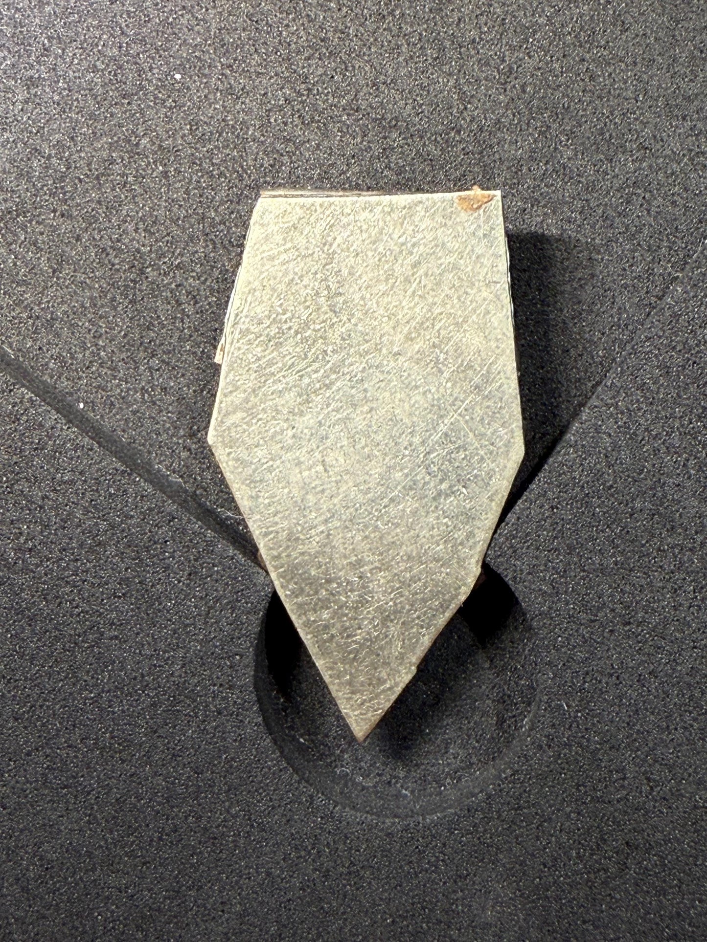 Himalayan White Metal Pendant with Turquoise and Coral Inlay | Tribal Ethnic Jewelry Component