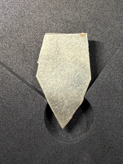 Himalayan White Metal Pendant with Turquoise and Coral Inlay | Tribal Ethnic Jewelry Component