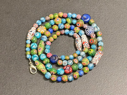 Murano Mosaic Necklace For Jewelry Design