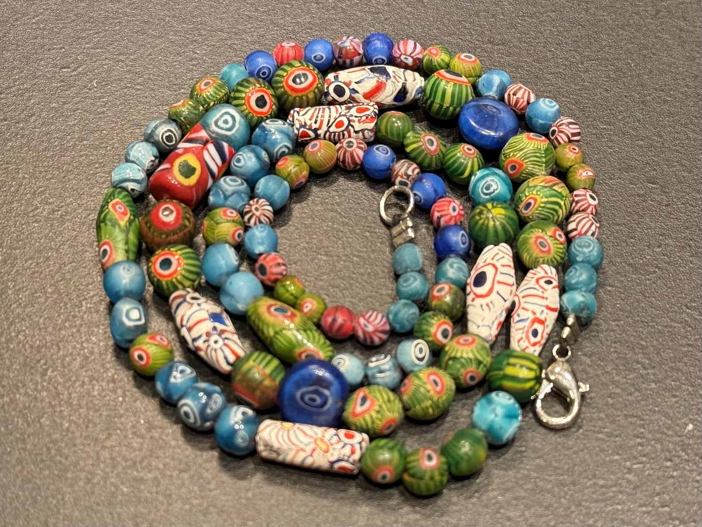 Murano Mosaic Necklace For Jewelry Design