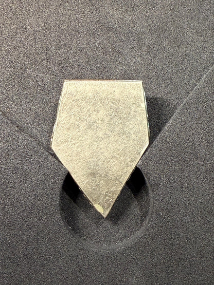 Handmade Tribal Pendant with Lapis Lazuli and Amber Inlay | Boho Ethnic Necklace Component