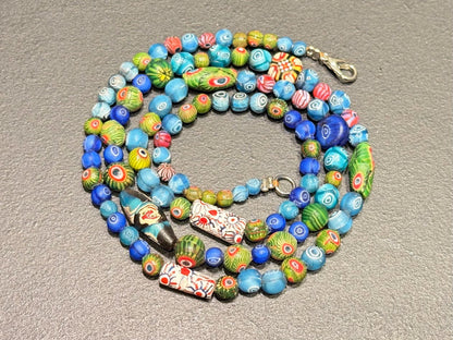 Murano Mosaic Necklace For Jewelry Design