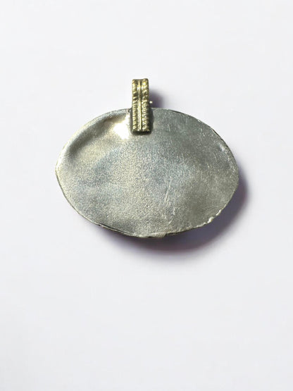 Antique-Style Sassanian Lapis Lazuli Seal Pendant | Hand-Carved Intaglio Amulet | Unique Vintage Jewelry