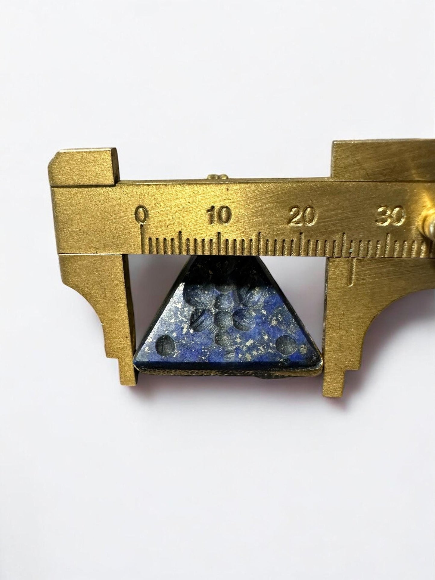 Antique Sassanian Lapis Lazuli Seal Pendant | Hand-Carved Intaglio Amulet | Unique Vintage Jewelry