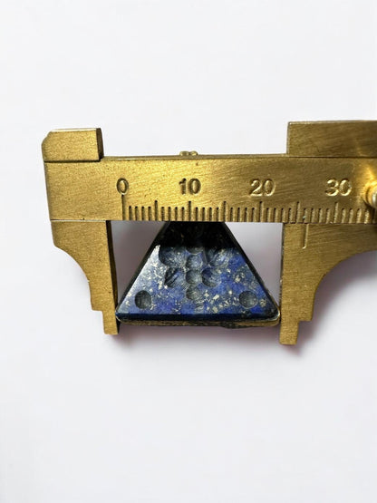 Antique Sassanian Lapis Lazuli Seal Pendant | Hand-Carved Intaglio Amulet | Unique Vintage Jewelry