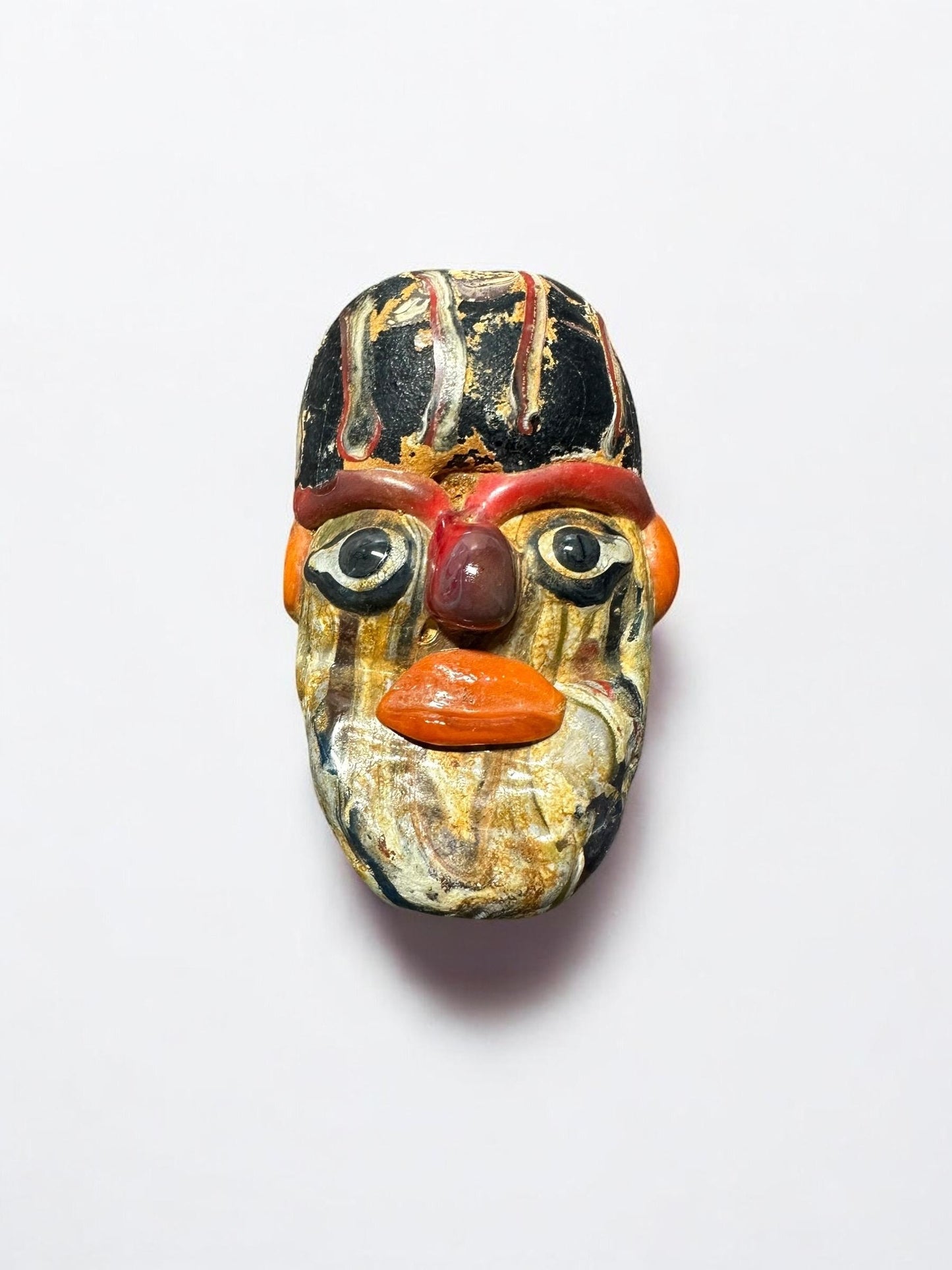 Phoenician Mosaic Glass Amulet Pendant | Ancient Artifact for Collectors(P1056)