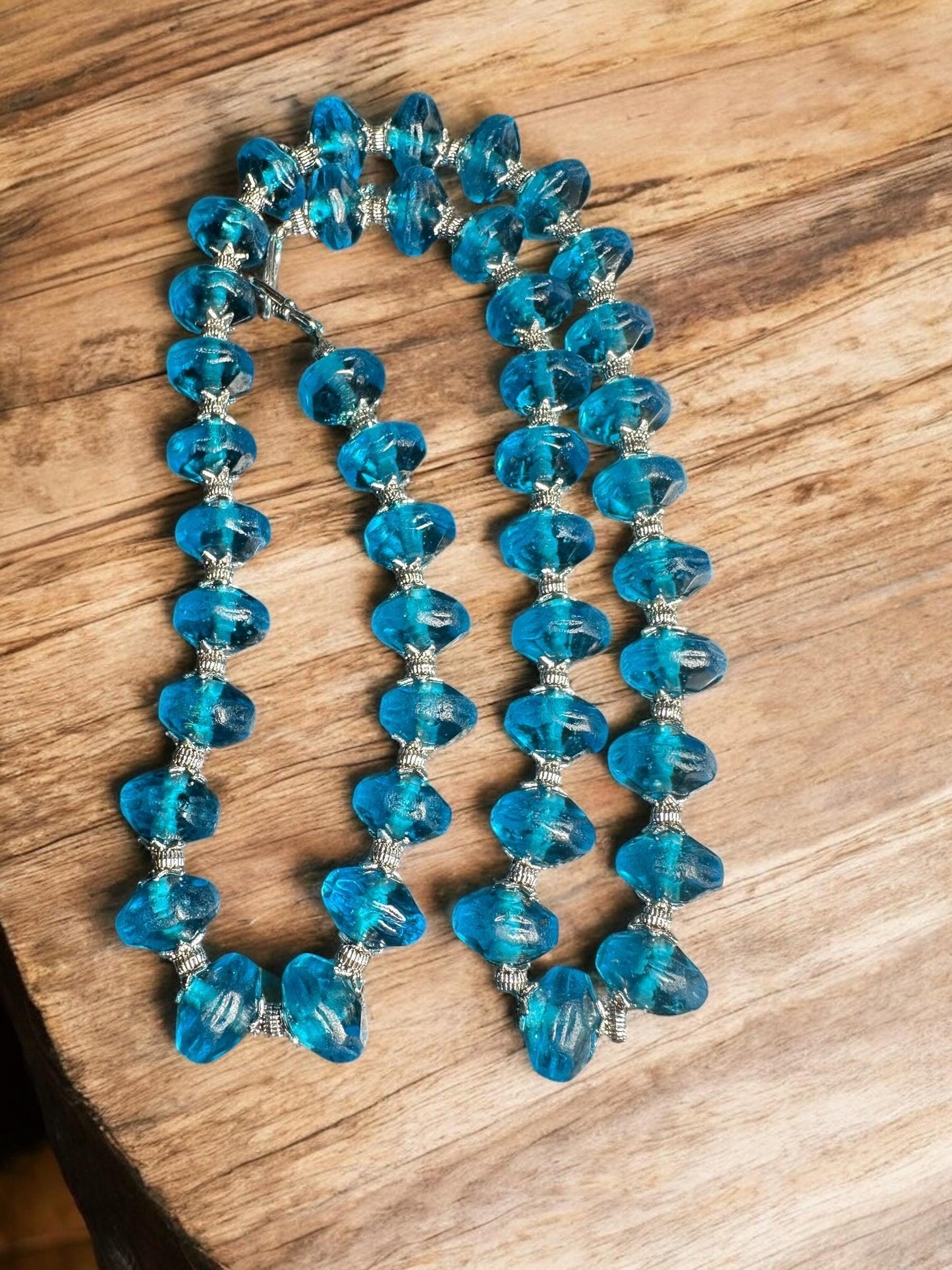Vintage style glass beads from Nepal