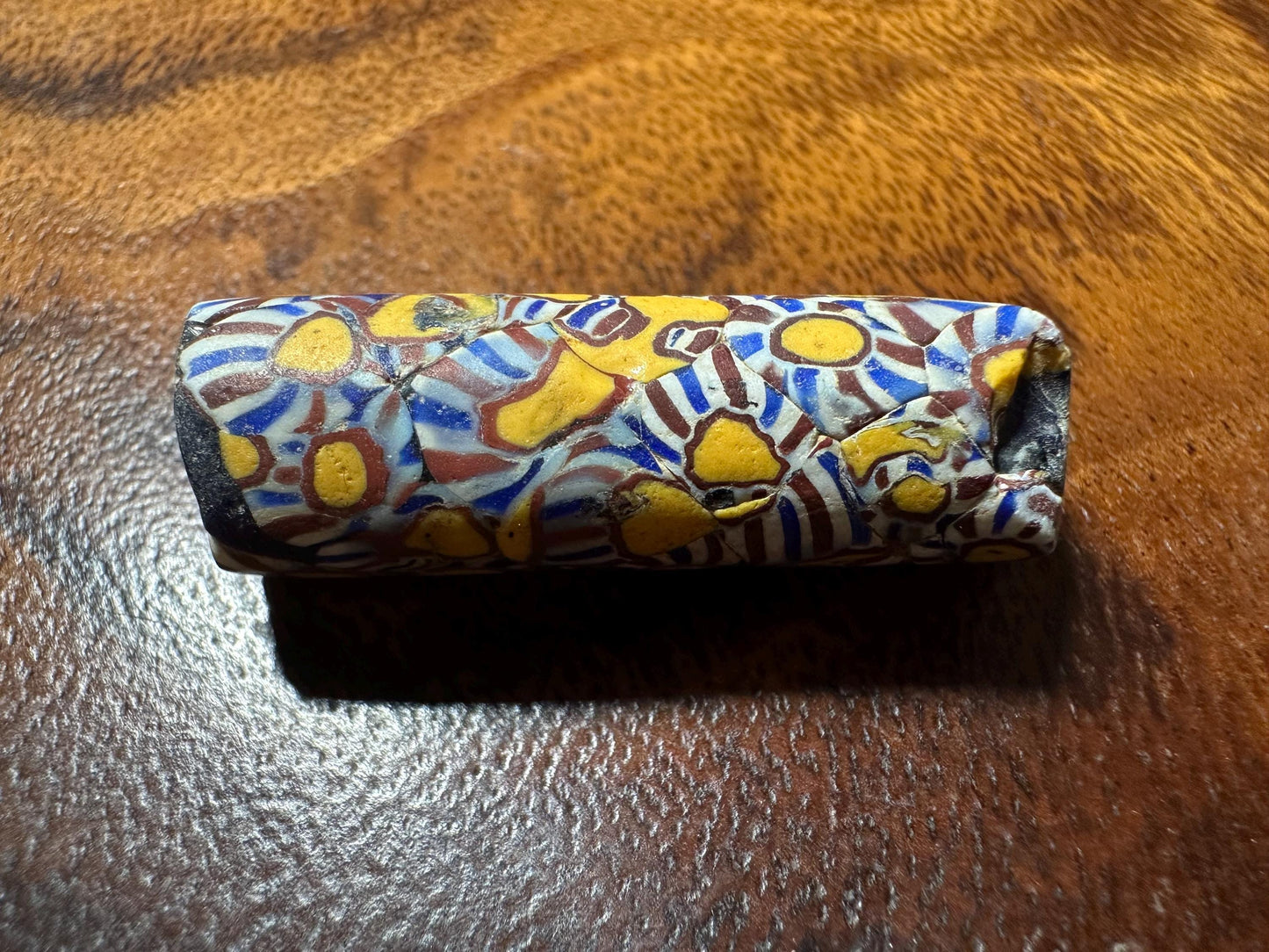 Rare African Millefiori Beads  Antique Venetian Glass Trade Beads for Unique Jewelry