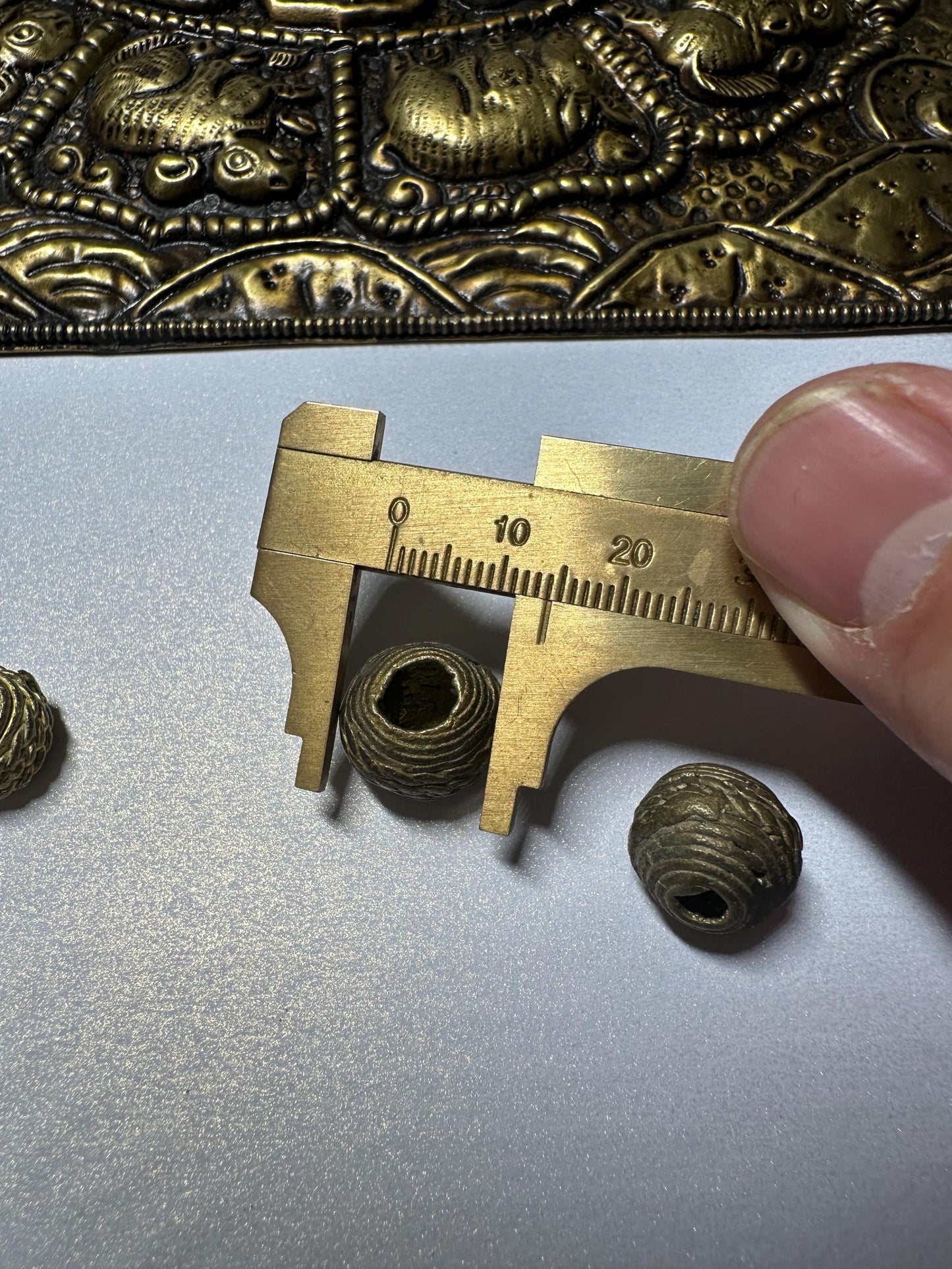 Handmade African Brass Beads: Lost Wax Tribal Jewelry Making