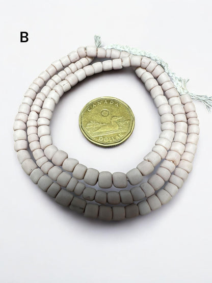 Handmade Java Glass Beads: Assorted Colors, Rustic Tribal Jewelry