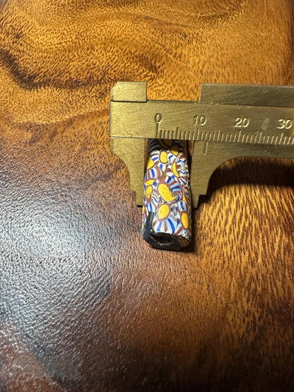 Rare African Millefiori Beads  Antique Venetian Glass Trade Beads for Unique Jewelry