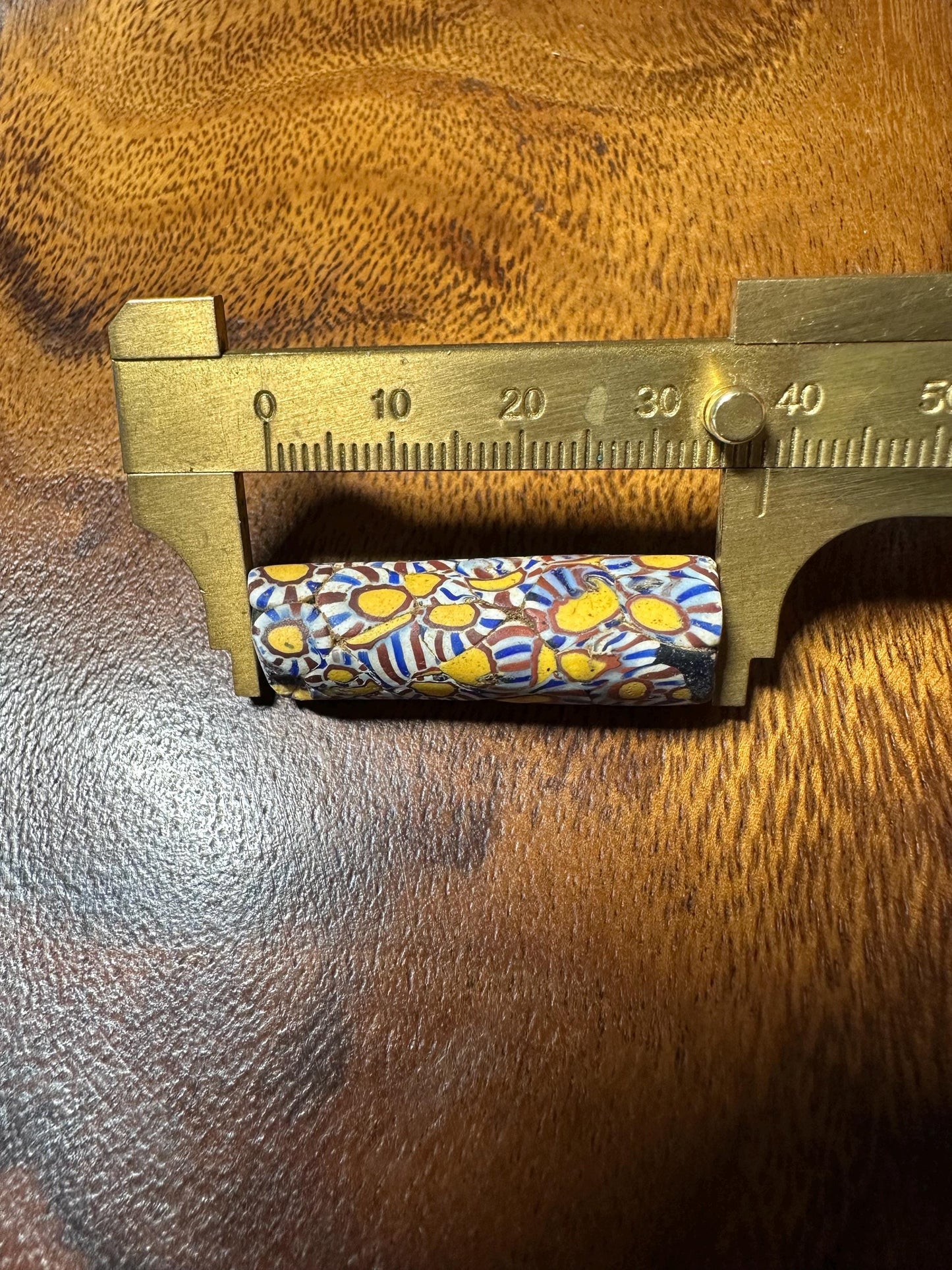 Rare African Millefiori Beads  Antique Venetian Glass Trade Beads for Unique Jewelry