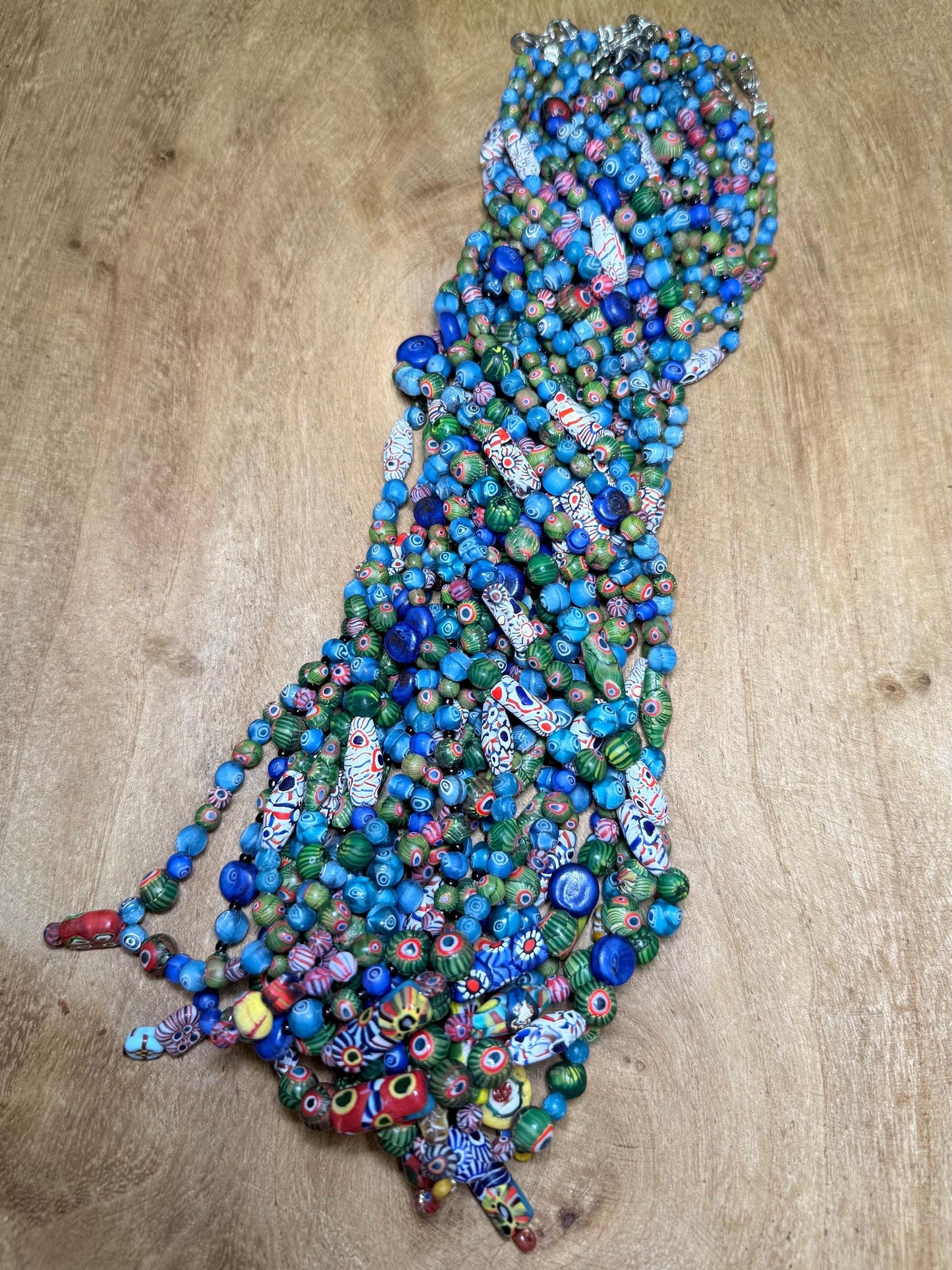 Murano Mosaic Necklace For Jewelry Design