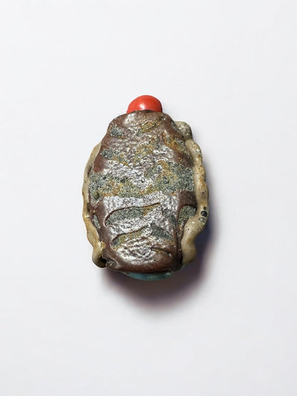 Vintage Phoenician Face Bead - Authentic Mosaic Glass Amulet Pendant for Necklace or Display(P1069)