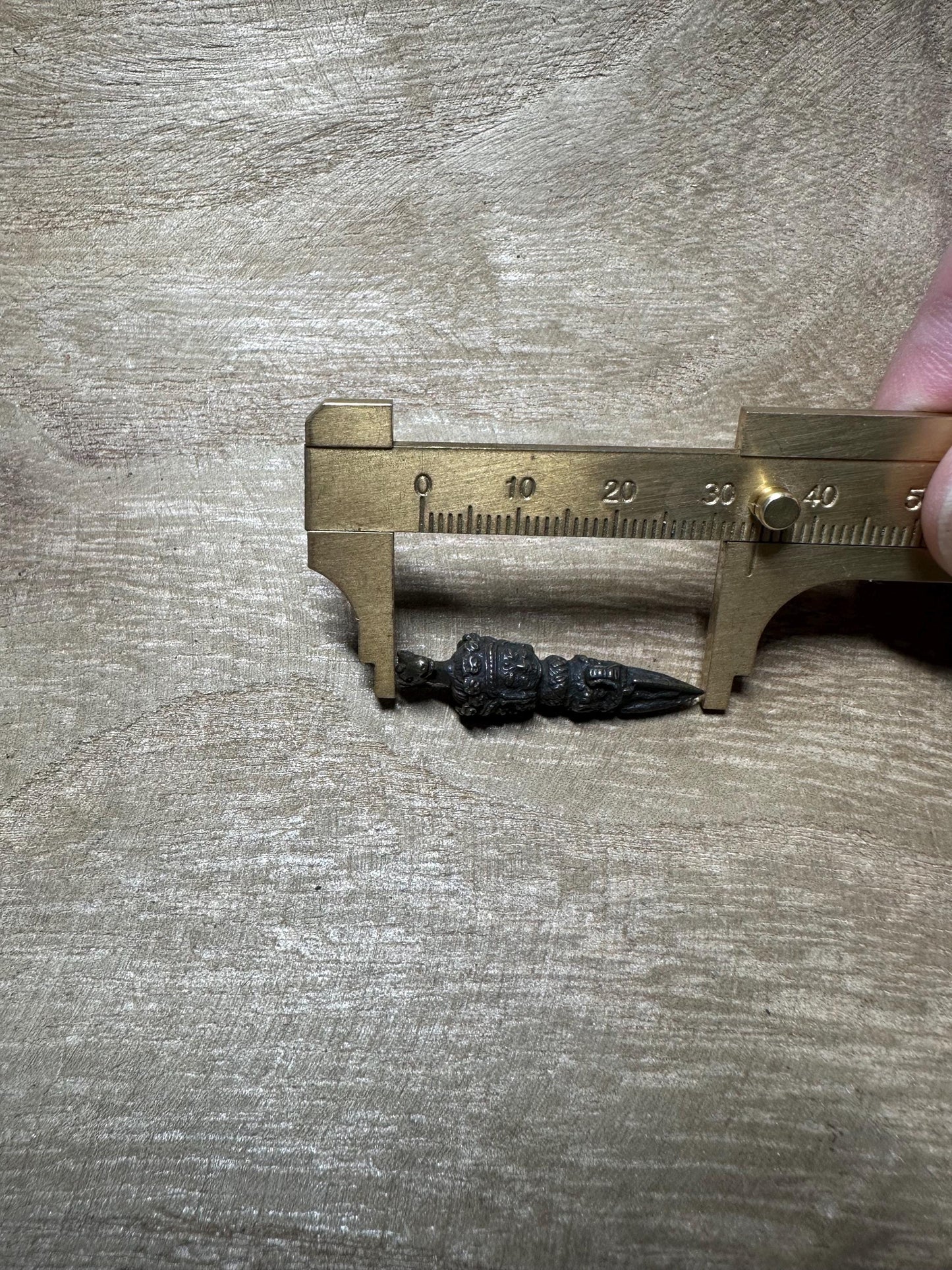 Handcrafted Nepalese Bronze Phurba Dagger  Horse Head Vajrakila Ritual Tool, Tibetan Buddhist Amulet