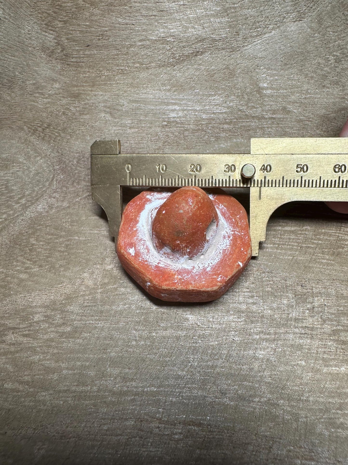 Greek-Style Medusa Terracotta Amulet | Octagonal Face Plaque | Ancient Mythology-Inspired Ceramic Talisman | Rustic Clay Medallion