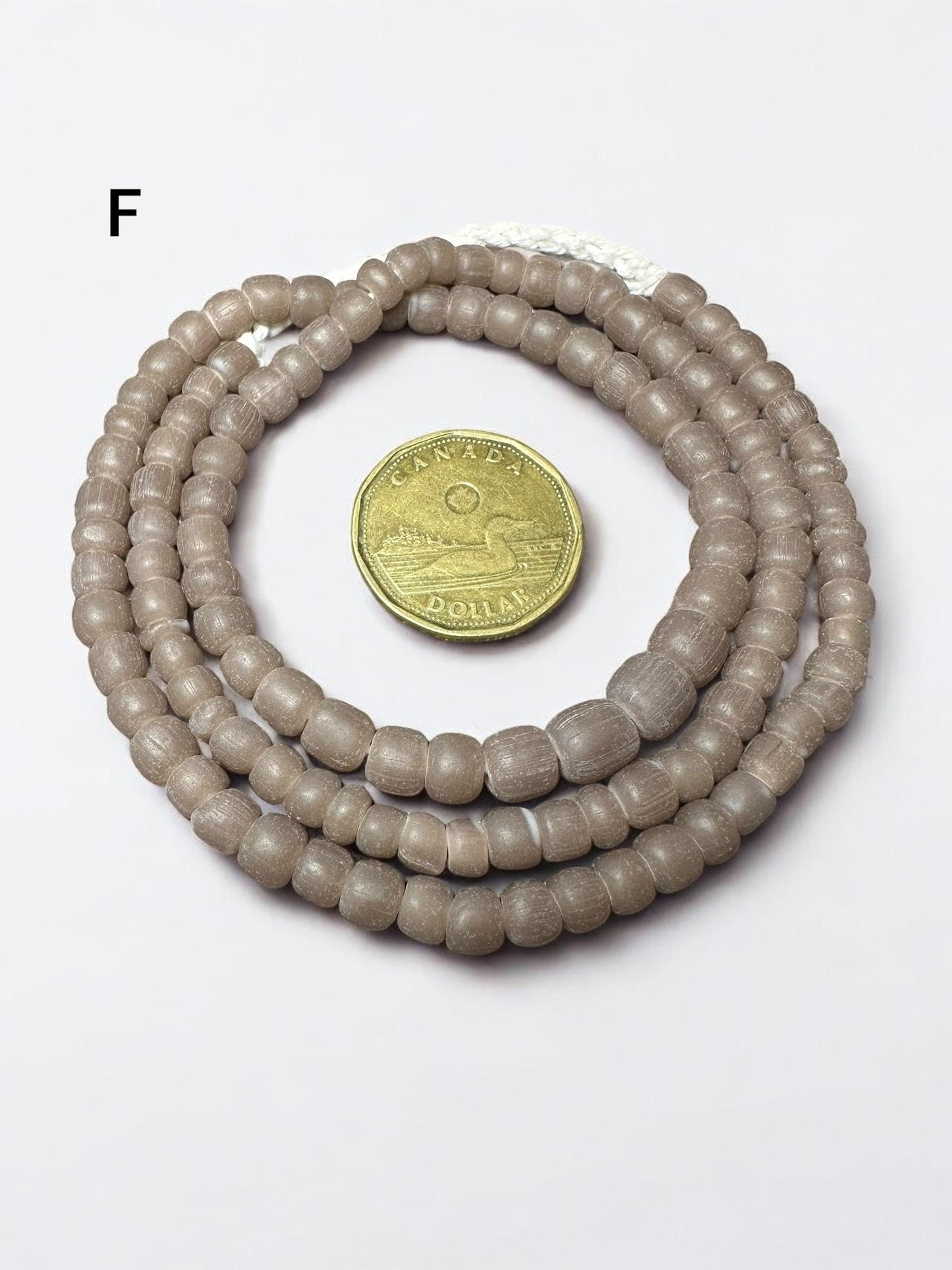 Indonesian Java Glass Beads: Handmade Rustic Spacer Beads