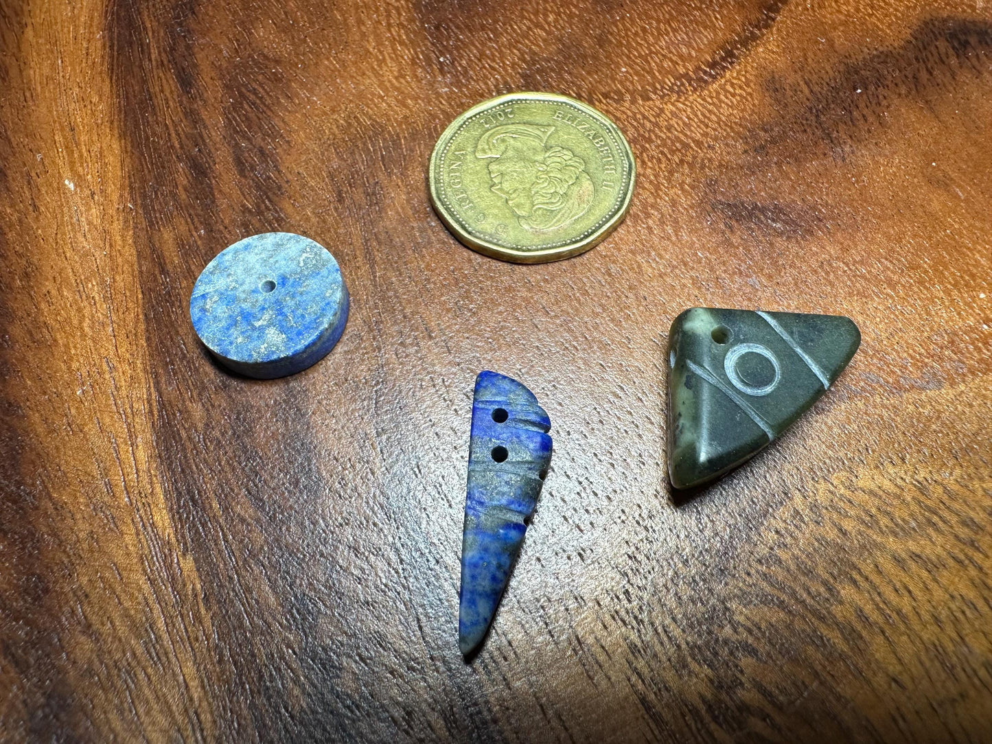 Boho Gemstone Pendant Lot: 15 Tribal Carved Amulets