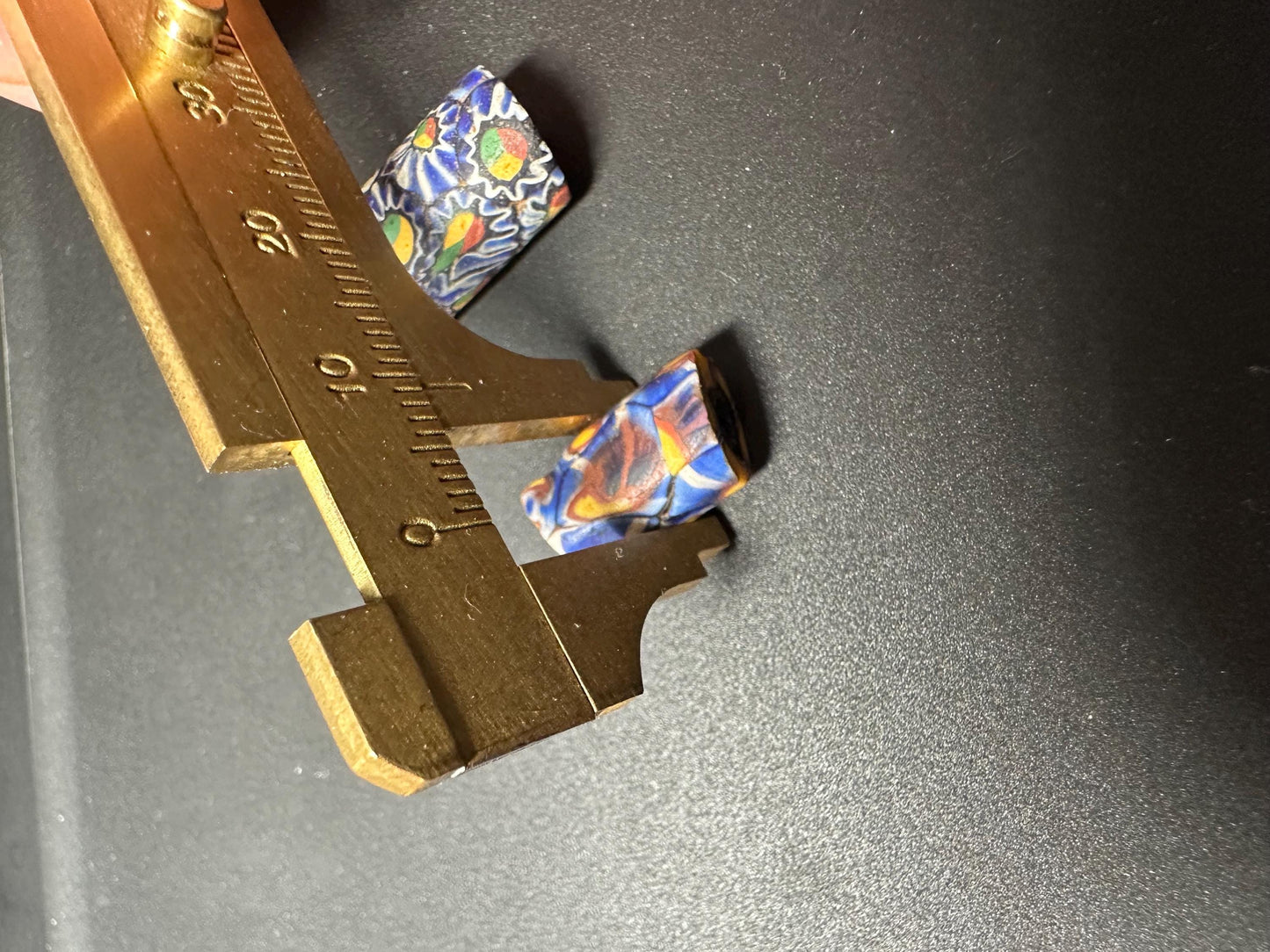 Antique Millefiori Trade Beads: Venetian Cylinder Glass