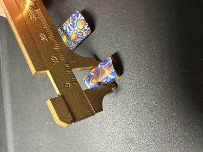 Antique Millefiori Trade Beads: Venetian Cylinder Glass