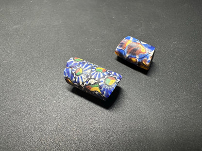 Antique Millefiori Trade Beads: Venetian Cylinder Glass