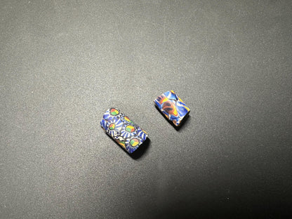 Antique Millefiori Trade Beads: Venetian Cylinder Glass