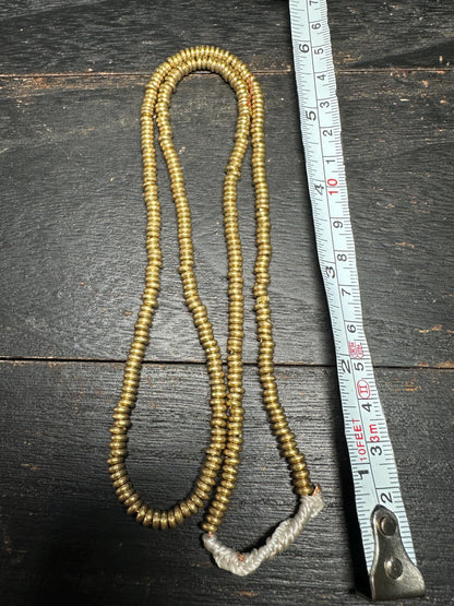 Handmade Nepal Brass Spacer Beads: African Style Jewelry Supplies