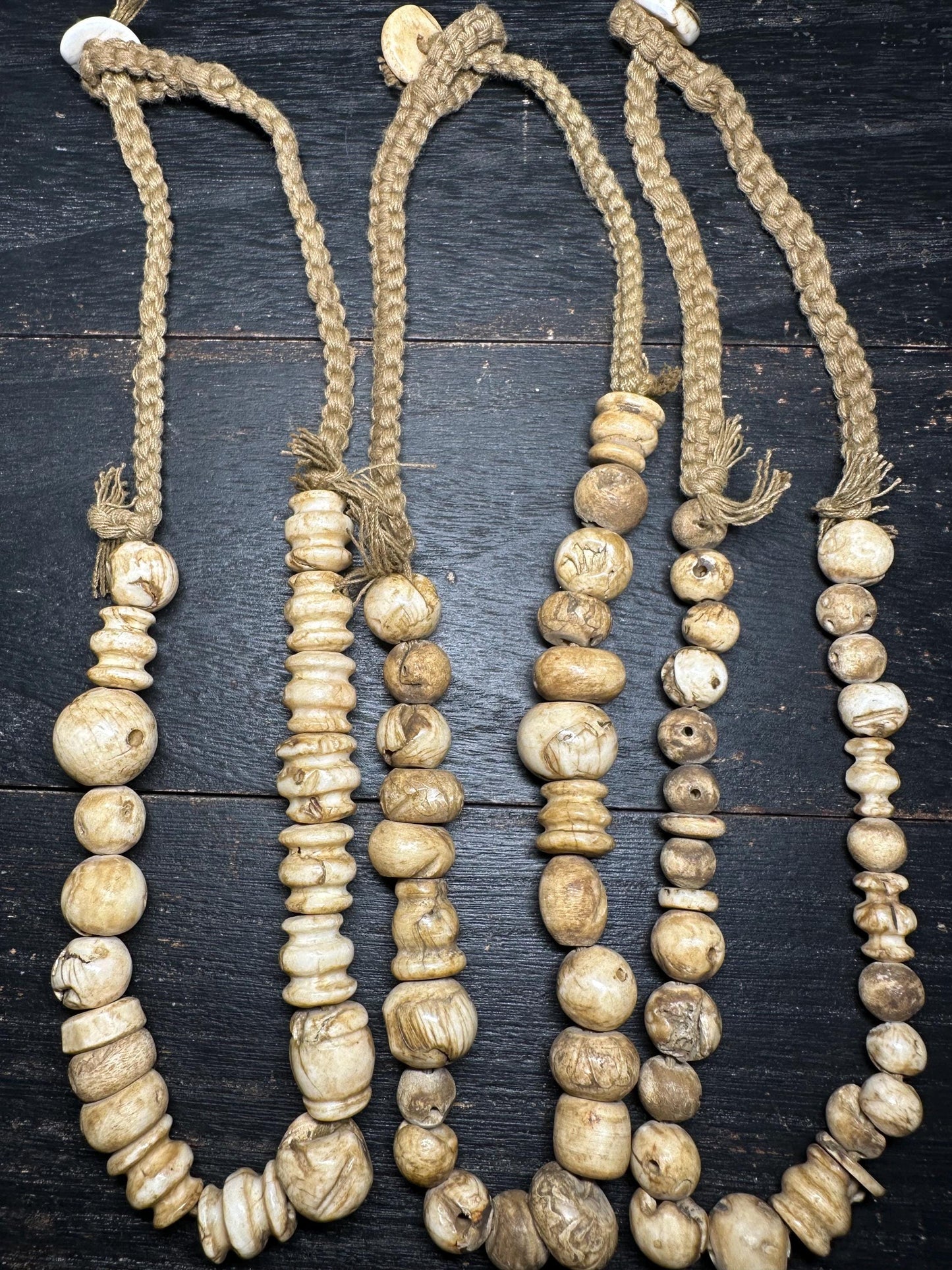 Handmade Nepal Conch Shell Necklace: Tribal Boho Jewelry