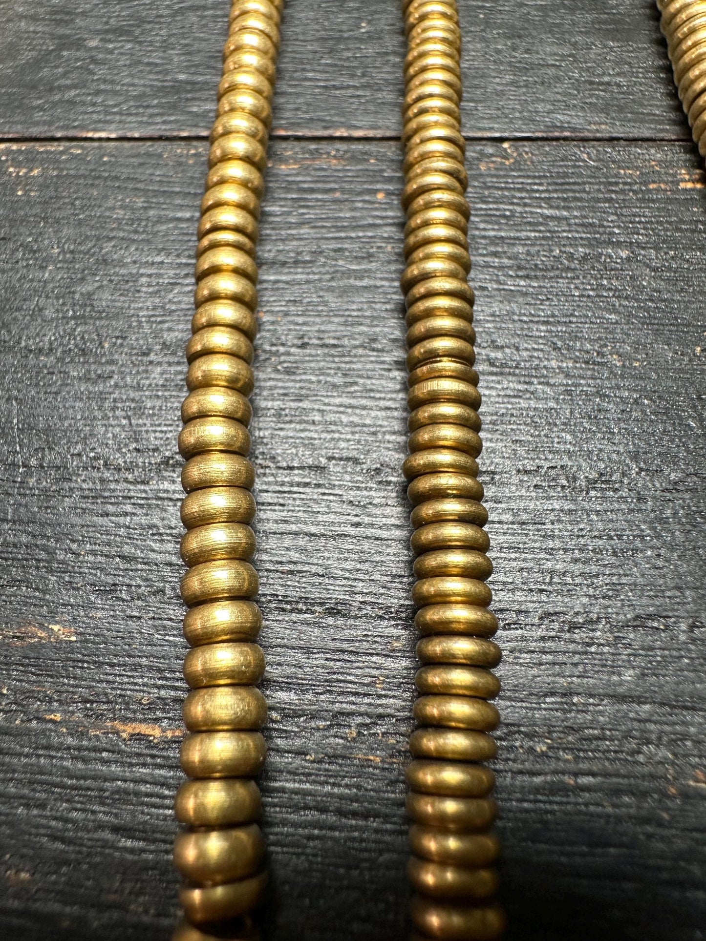Handmade Nepal Brass Spacer Beads: African Style Jewelry Making