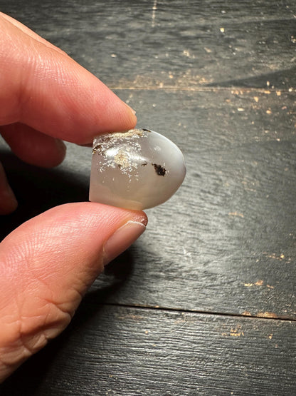 Hand Carved Agate Intaglio Pendant: Ancient Style Jewelry Bead