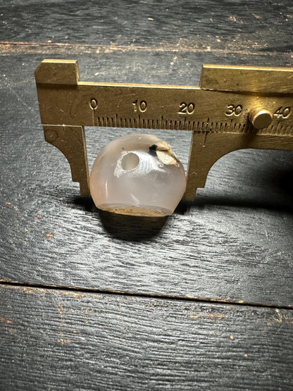 Hand Carved Agate Intaglio Pendant: Ancient Style Jewelry Bead