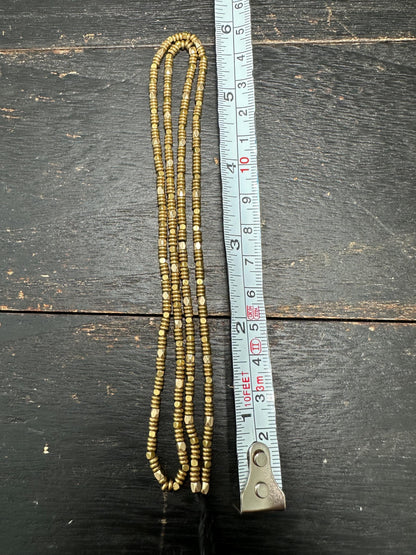 Handmade Nepal Brass Spacer Beads: Rustic Ethnic Jewelry Supplies (2.5-3mm