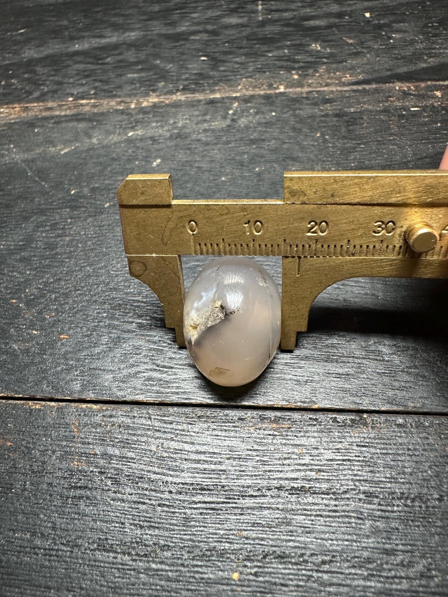 Agate Focal Bead  Artisan Intaglio Pendant  Rounded Back Carved Stone for Necklace Design