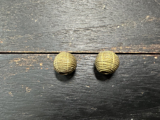 Handmade African Brass Round Beads: Ashanti Jewelry Design