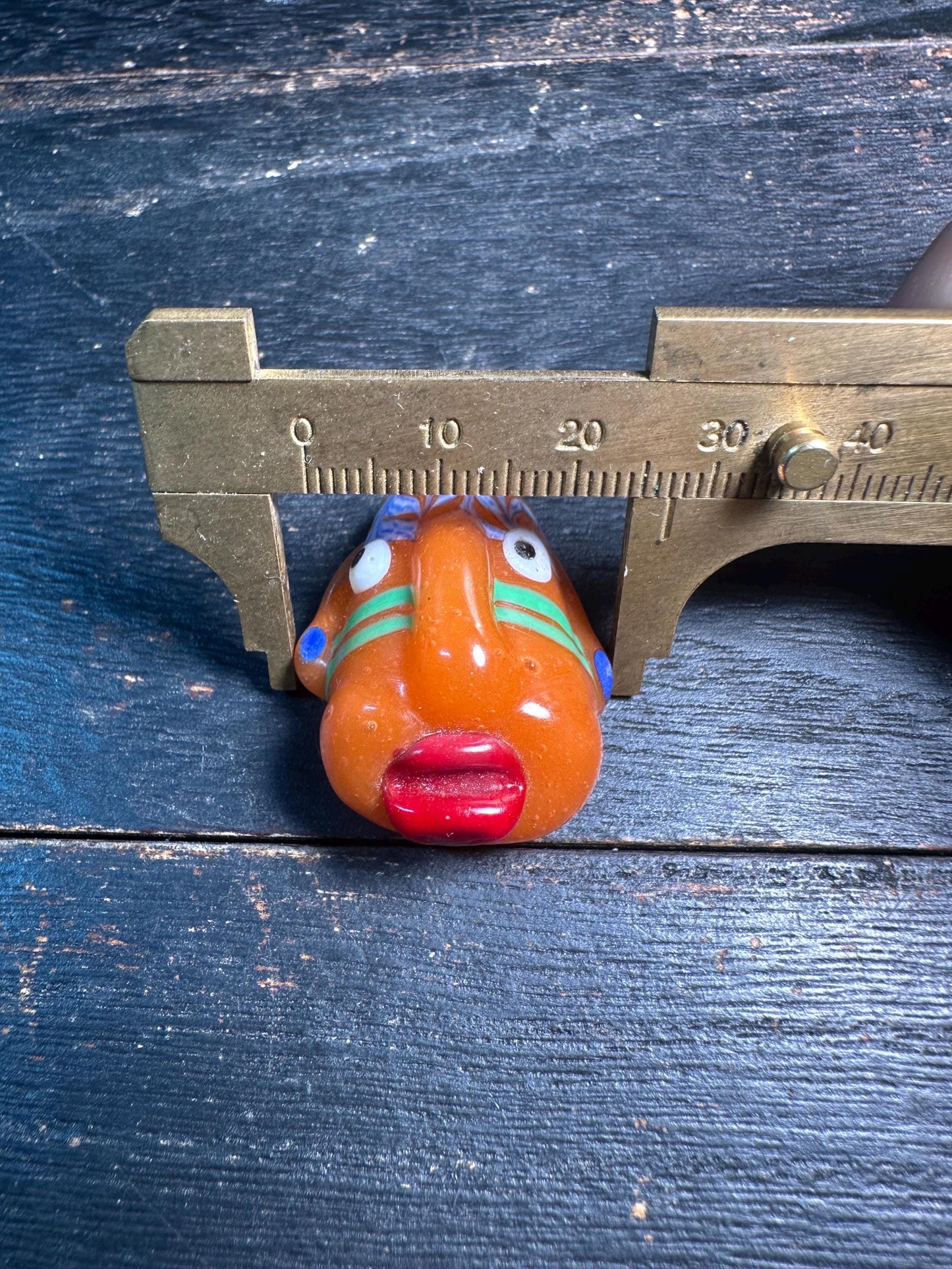 Folk Style Chinese Face Pendant  Art Jewelry Component