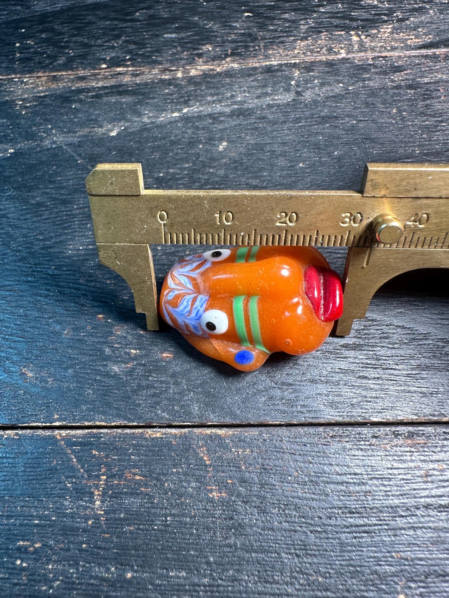 Folk Style Chinese Face Pendant  Art Jewelry Component