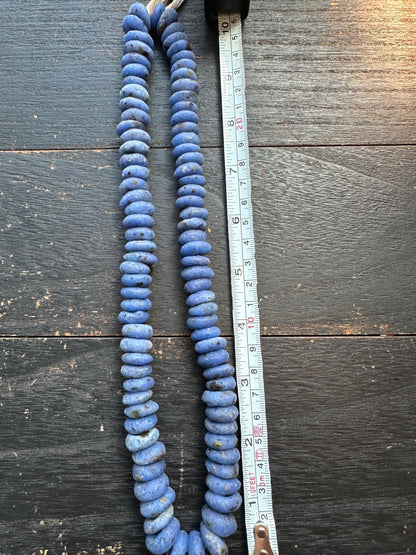 Authentic Recycled Glass Beads  African Krobo Beads (14-15mm)