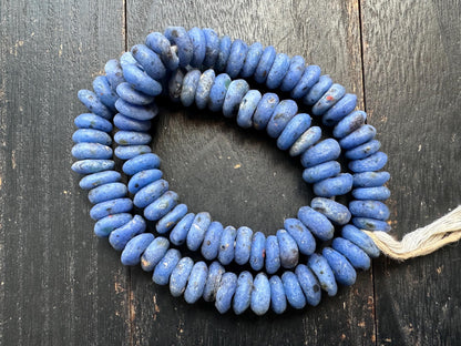 Authentic Recycled Glass Beads  African Krobo Beads (14-15mm)