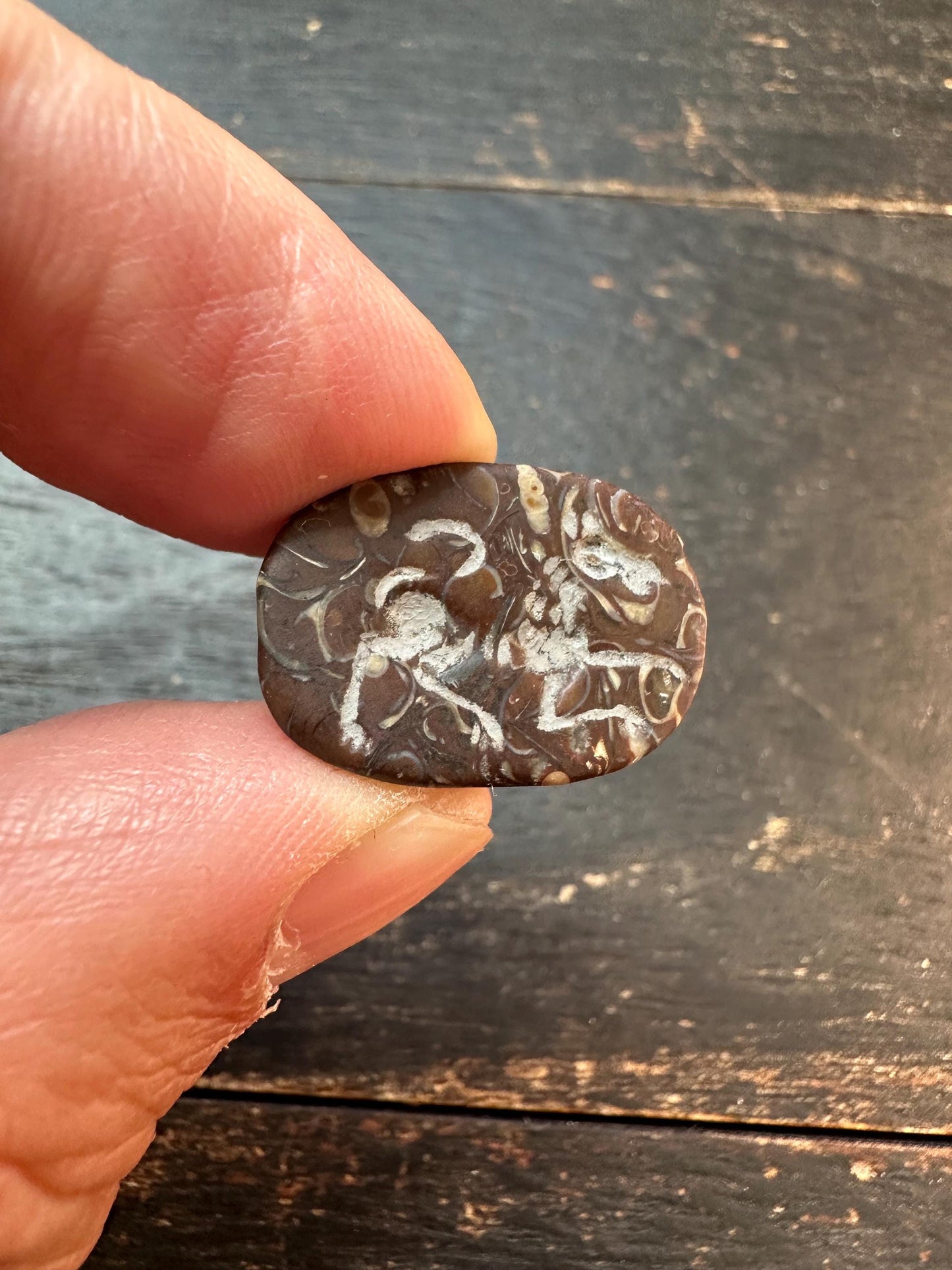 Hand Carved Native Jade Scarab Amulet  Sacred Beetle Seal  Ancient Style Stone Talisman