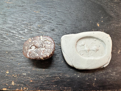 Hand Carved Native Jade Scarab Amulet  Sacred Beetle Seal  Ancient Style Stone Talisman