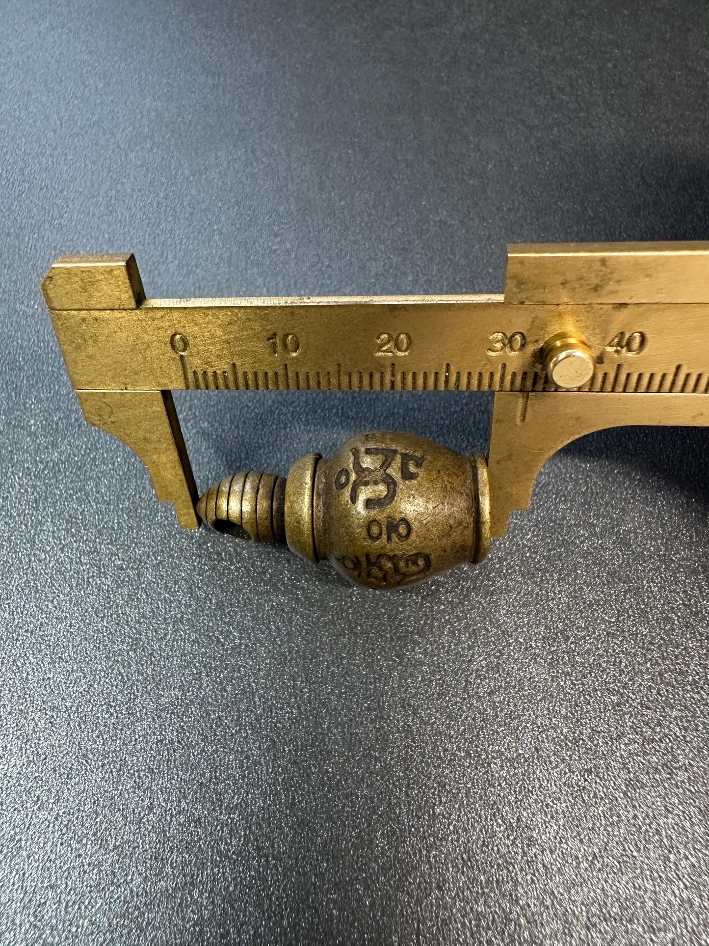 Tibetan Stupa Gau Amulet | Brass Portable Shrine | Buddhist Prayer Box Pendant | Protective Amulet | Handmade Tibetan Jewelry